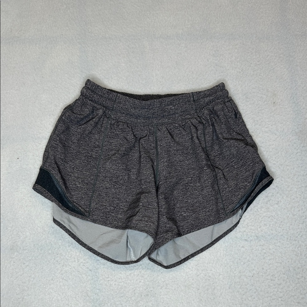 Lululemon Athletica Charcoal Hotty Hot Shorts